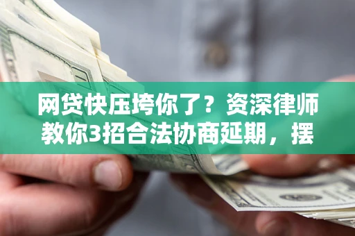 武汉网贷快压垮你了？资深律师教你3招合法协商延期，摆脱暴力催收！