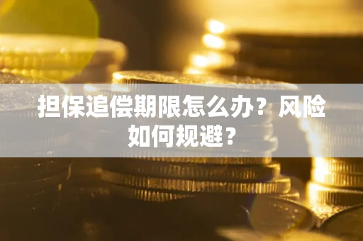 武汉担保追偿期限怎么办？风险如何规避？