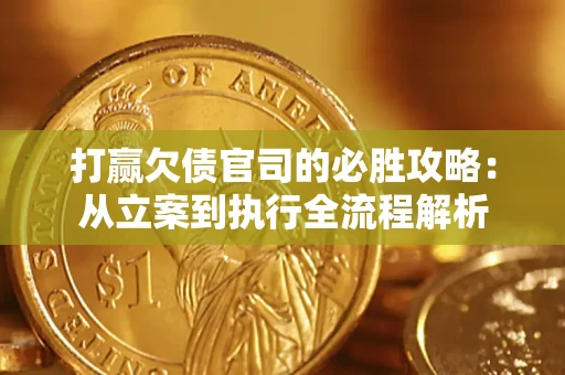 武汉打赢欠债官司的必胜攻略：从立案到执行全流程解析