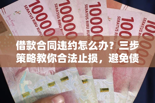 武汉借款合同违约怎么办？三步策略教你合法止损，避免债务危机升级